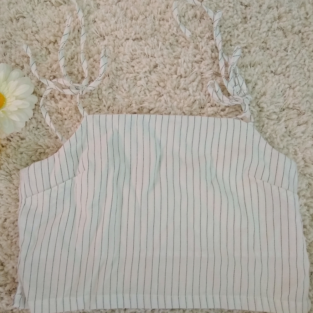 John Galt tie up tank top
